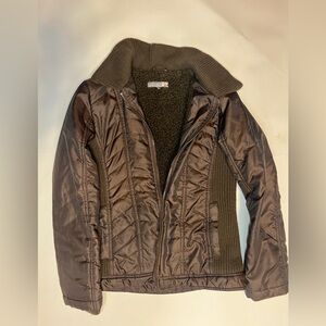 Volcom Brown Bomber Jacket